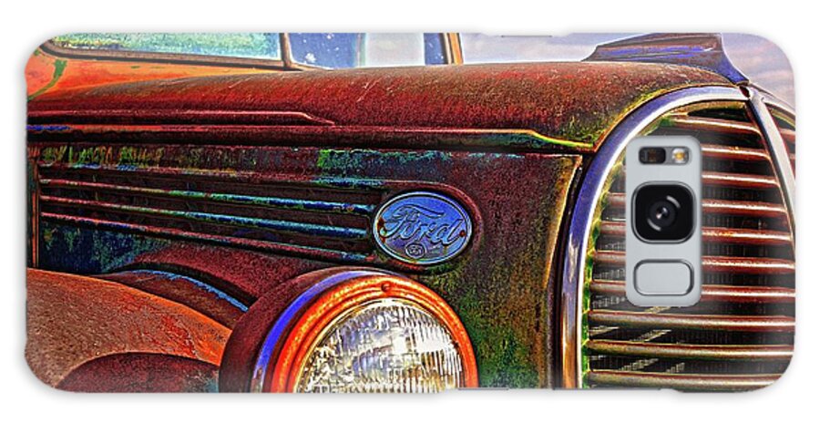 Vintage Galaxy Case featuring the photograph Vintage Rust N Colors by Amanda Smith