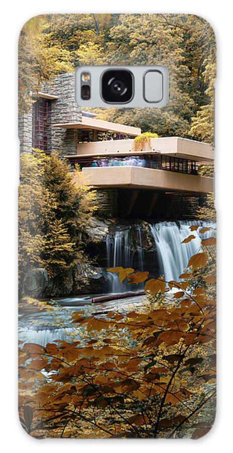 Fallingwater Galaxy Case featuring the photograph Visions of Fallingwater - #3 by Stephen Stookey