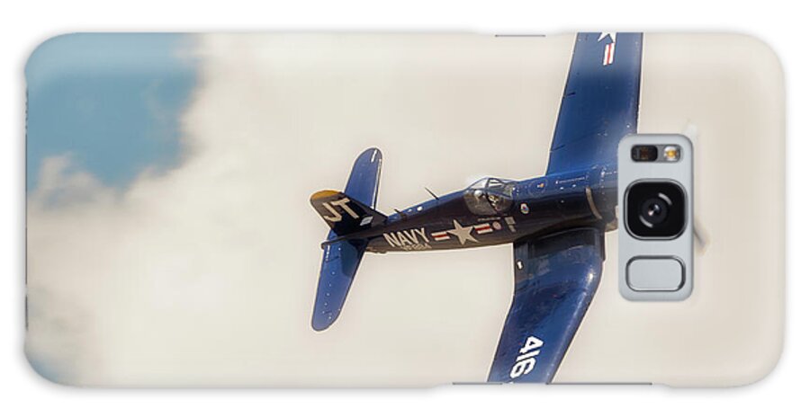 Airplanes Galaxy Case featuring the photograph Vought F4U Corsair by Norman Peay
