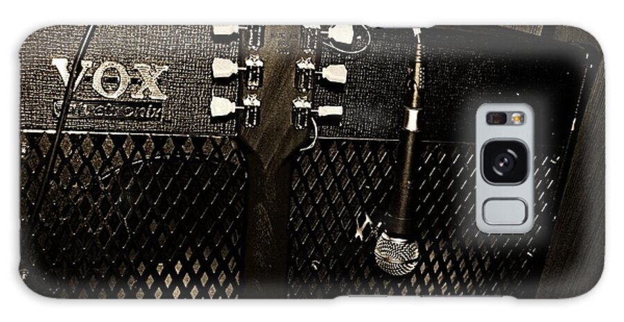 Music Galaxy Case featuring the photograph VOX Amp by Chris Berry