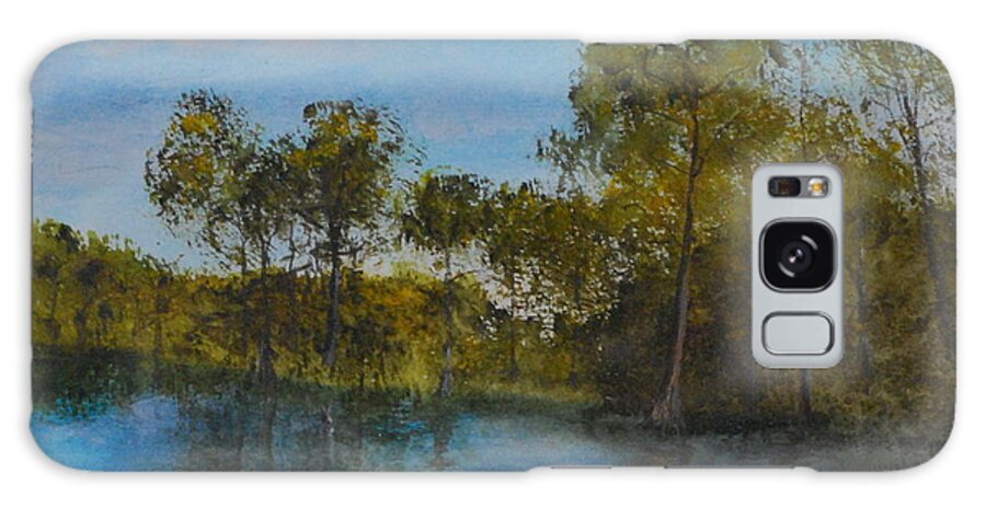 Waccamaw River Galaxy S8 Case featuring the painting Waccamaw Breeze I by Phil Burton