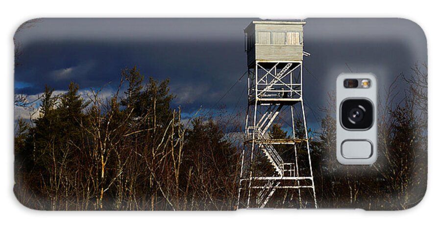 South Pawtuckaway Galaxy Case featuring the photograph Waiting tower by Rockybranch Dreams