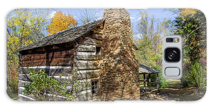 Log Home Galaxy Case featuring the photograph Walker Sisters Cabin by Kevin Craft