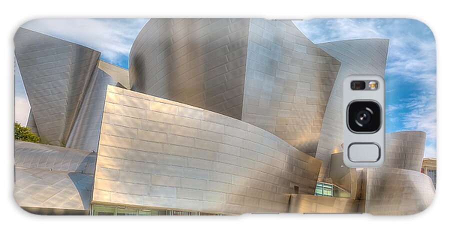 Pictured Is The Walt Disney Concert Hall At 111 South Grand Avenue In Downtown Los Angeles Galaxy Case featuring the photograph Walt Disney Concert Hall - Los Angeles by Jim Carrell