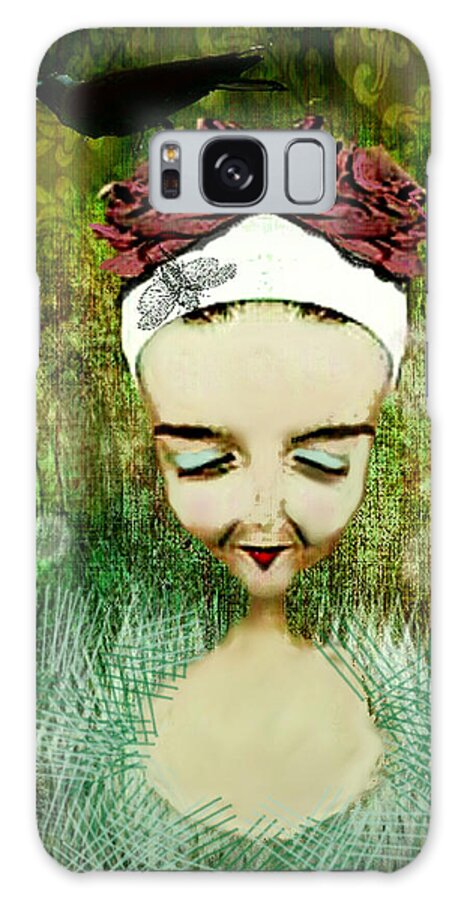Woman Galaxy Case featuring the digital art Wash Your Face Each Night by Delight Worthyn