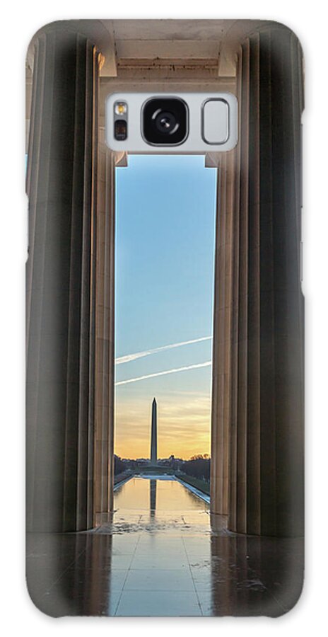 Usa Galaxy S8 Case featuring the photograph Washington through Lincoln by Framing Places