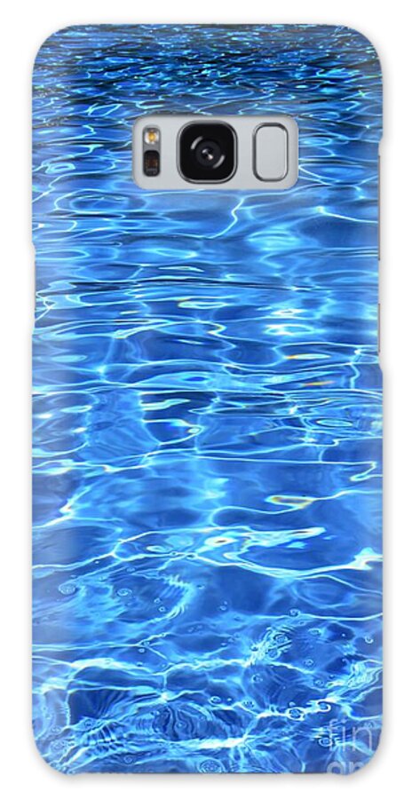Ripples Galaxy Case featuring the photograph Water shadows by Ramona Matei