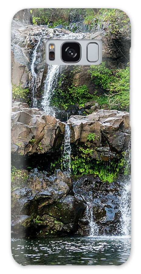 Waterfalls Galaxy Case featuring the photograph Waterfall Series by Daniel Murphy
