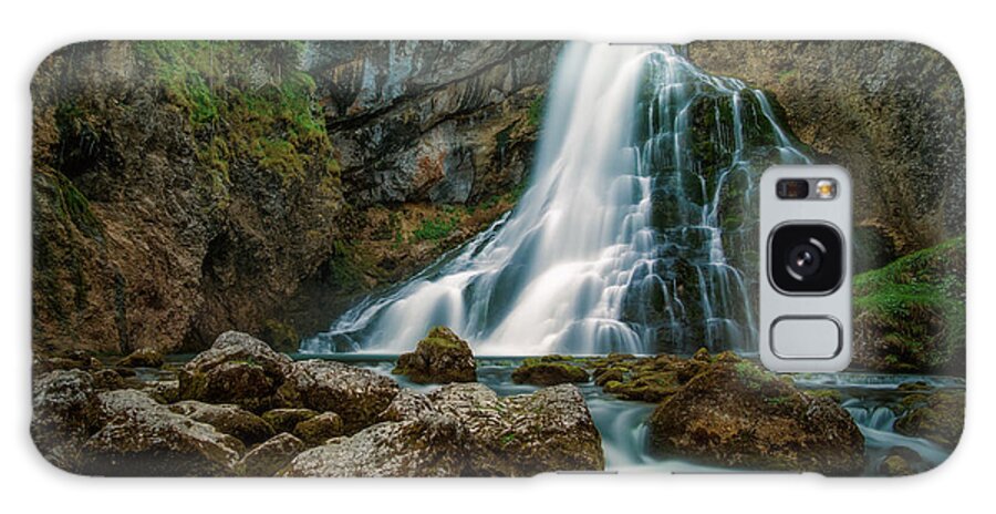 Waterfall Galaxy Case featuring the photograph Waterfall by Martin Podt