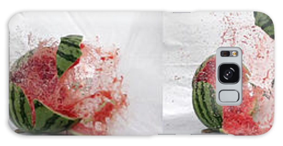 Shooting Galaxy Case featuring the photograph Watermelon Progression by Tim Dussault