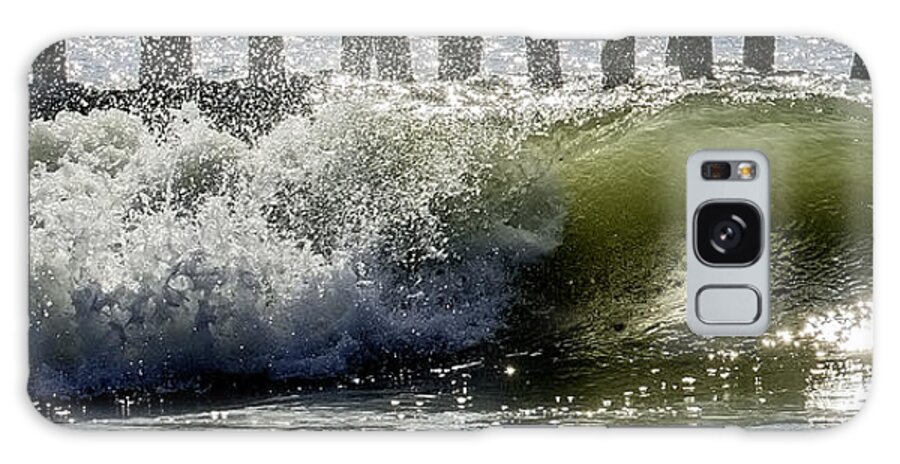 Beach Galaxy Case featuring the photograph Wave#7 by WAZgriffin Digital
