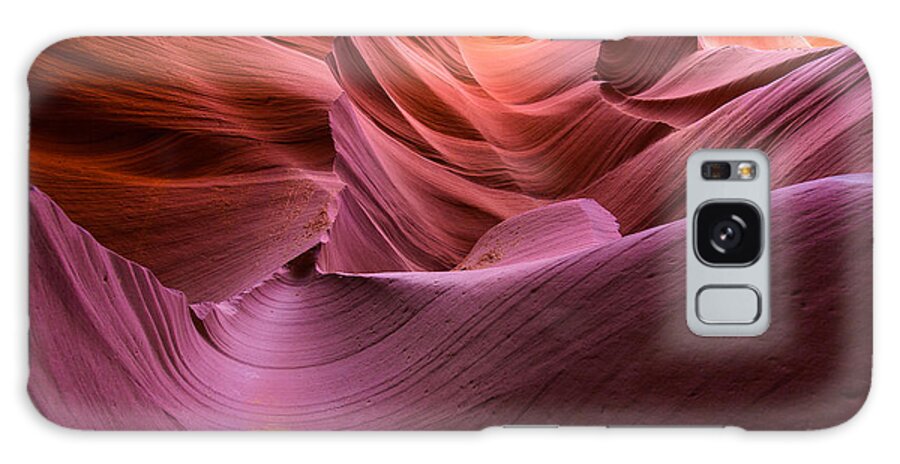 Lower Antelope Canyon Galaxy Case featuring the photograph Waves-Lower Antelope Canyon by Tim Bryan