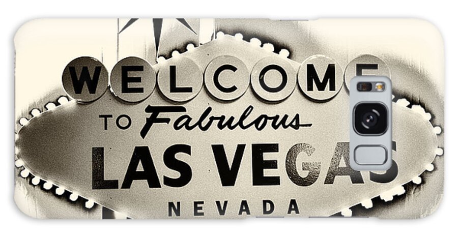 Las Vegas Galaxy Case featuring the photograph Welcome to Fabulous Las Vegas Nevada by Leslie Leda