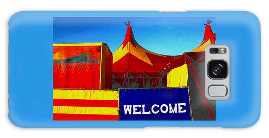 Circus Galaxy Case featuring the photograph Welcome To The Big Top by Ross Lewis