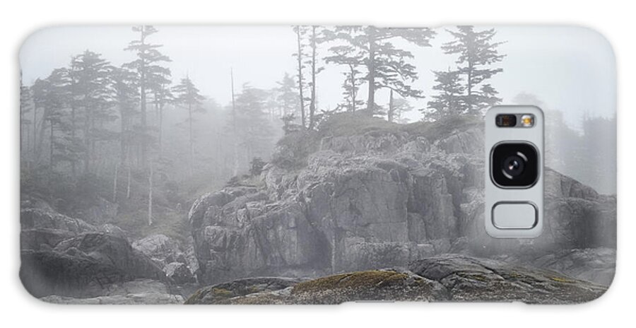 West Coast Galaxy Case featuring the photograph West Coast Landscape Ocean Fog III by Roxy Hurtubise