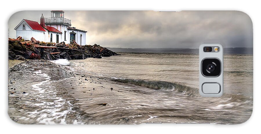 West Point Light House Galaxy Case featuring the photograph West Point Light House by Ryan Smith