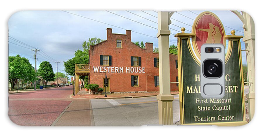 Missouri Galaxy Case featuring the photograph Western House 2 by Steve Stuller