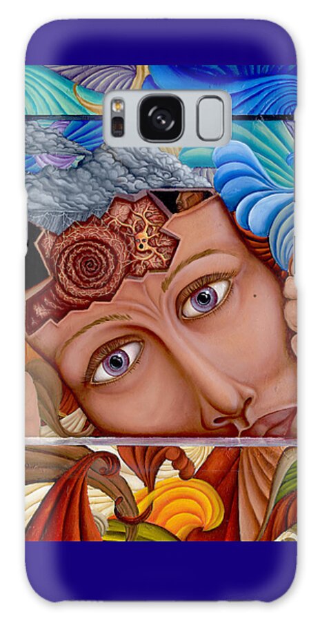 Oil Galaxy S8 Case featuring the painting What the Mind Feels by Karen Musick