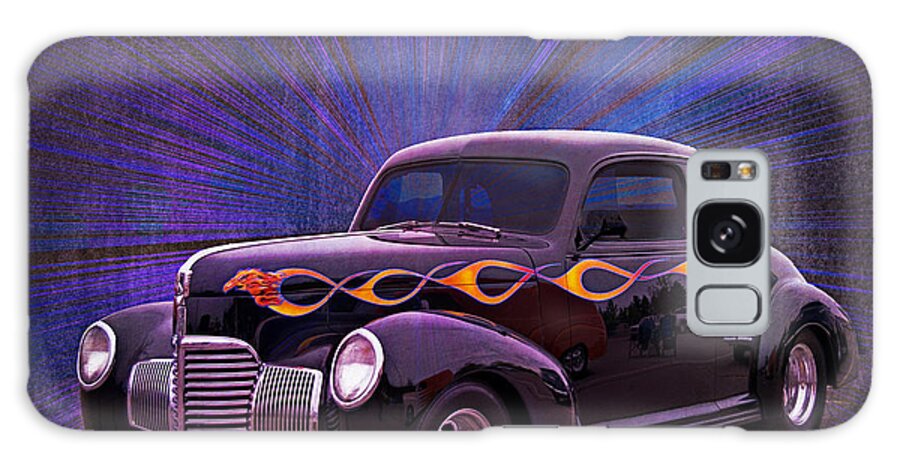 Wheels Of Dreams Galaxy Case featuring the photograph Wheels of Dreams 2b by Walter Herrit