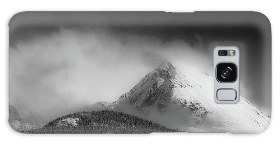 Snow Galaxy Case featuring the photograph Whisped Peak by David Hillier