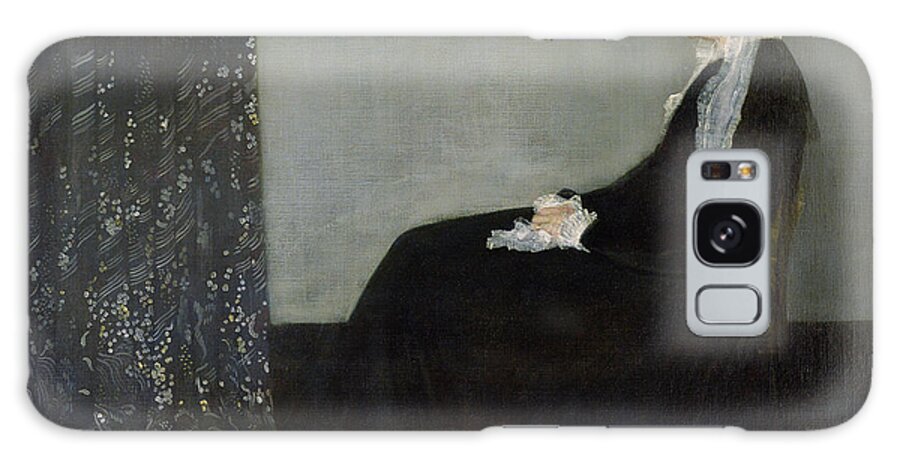 Whistlers Mother Galaxy Case featuring the painting Whistlers Mother by James McNeill Whistler