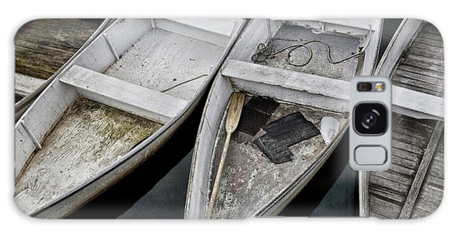 Boats Galaxy Case featuring the photograph White Boats by Timothy Johnson