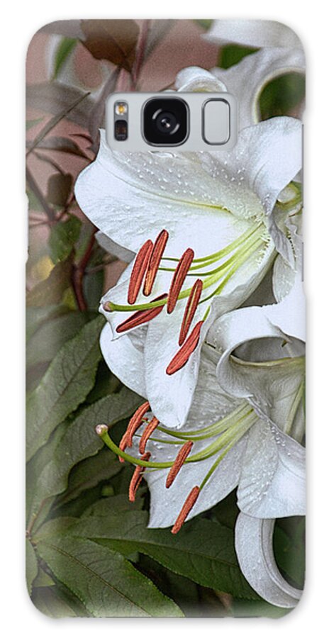 Lily Galaxy Case featuring the photograph White Lily by Dennis Lundell