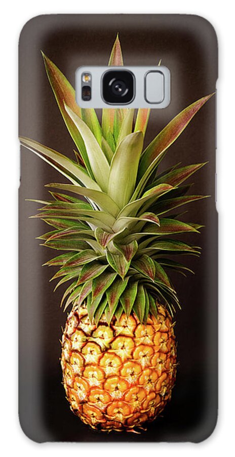 Still Life Galaxy Case featuring the photograph White Pineapple King by Denise Bird