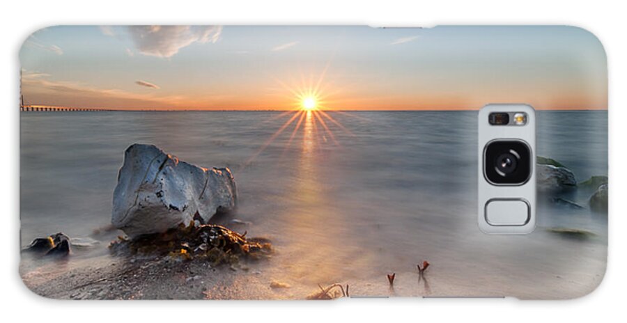Beauty Galaxy Case featuring the photograph White Rock by Marcus Karlsson Sall