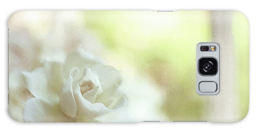 Florals Galaxy Case featuring the photograph White Rose by Michael James