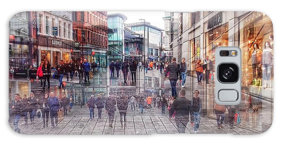 Liverpool City Galaxy S8 Case featuring the photograph Whitechapel in Motion by Joan-Violet Stretch