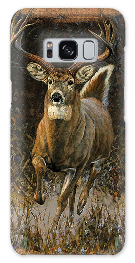 Bruce Miller Galaxy Case featuring the painting Whitetail Deer by JQ Licensing