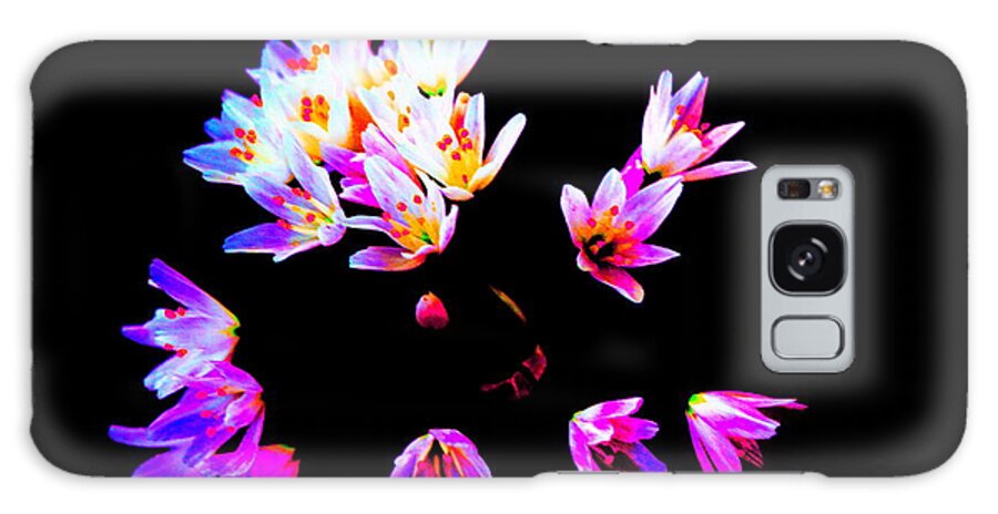 Flowers Galaxy Case featuring the photograph Wild Garlic by Richard Patmore