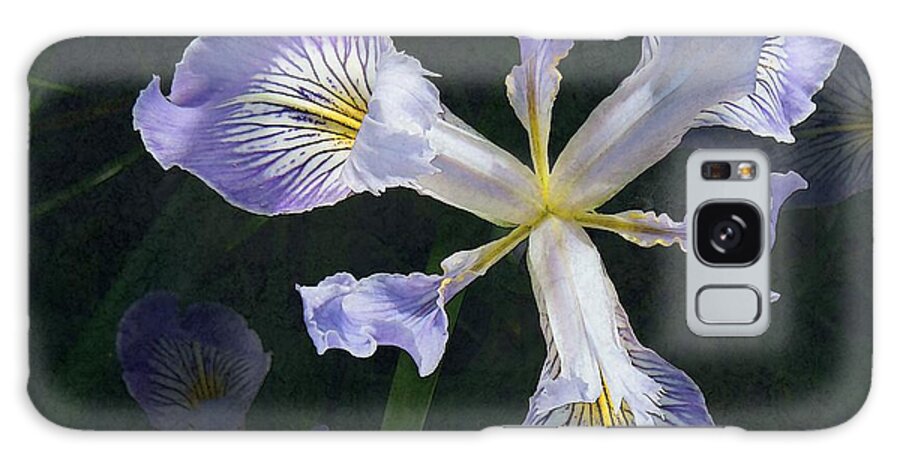 Wild Iris Galaxy Case featuring the photograph Wild Iris 2 by I'ina Van Lawick