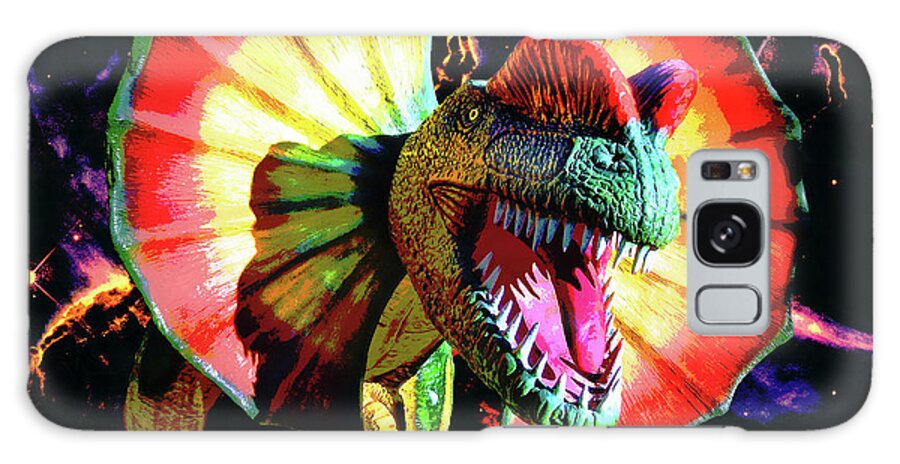 Dinosaur Galaxy Case featuring the digital art Wild Thang by Sandra Selle Rodriguez