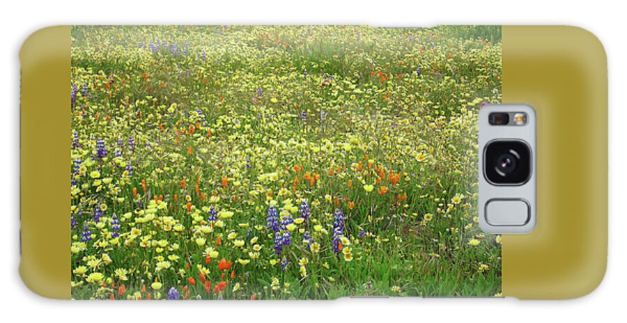California Wildflowers Galaxy Case featuring the photograph Wildflowers for ever by Ram Vasudev