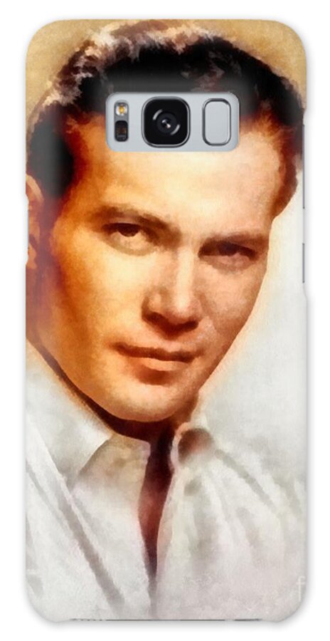 Hollywood Galaxy Case featuring the painting William Shatner, Actor by Esoterica Art Agency