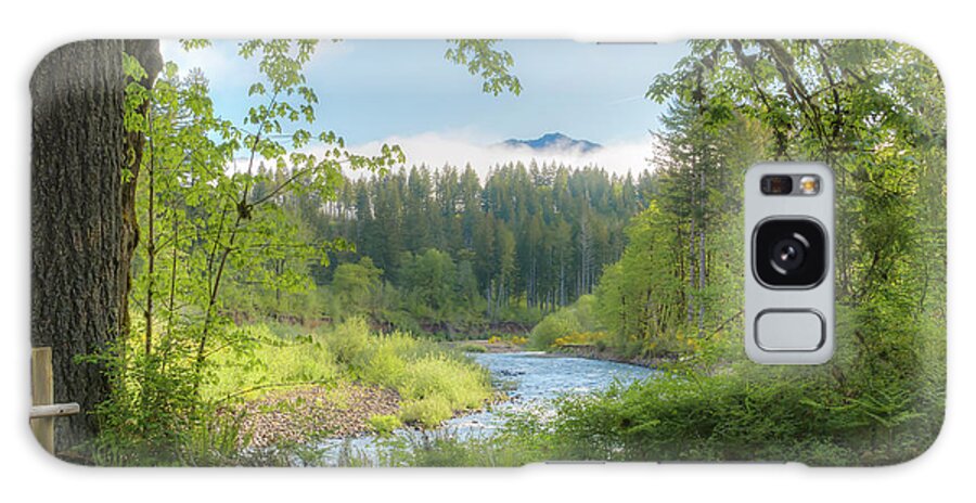 Wilson River Galaxy Case featuring the photograph Wilson River in Spring by Kristina Rinell