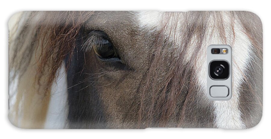Horse Galaxy Case featuring the photograph Window To A Horse's Soul by Mick Anderson
