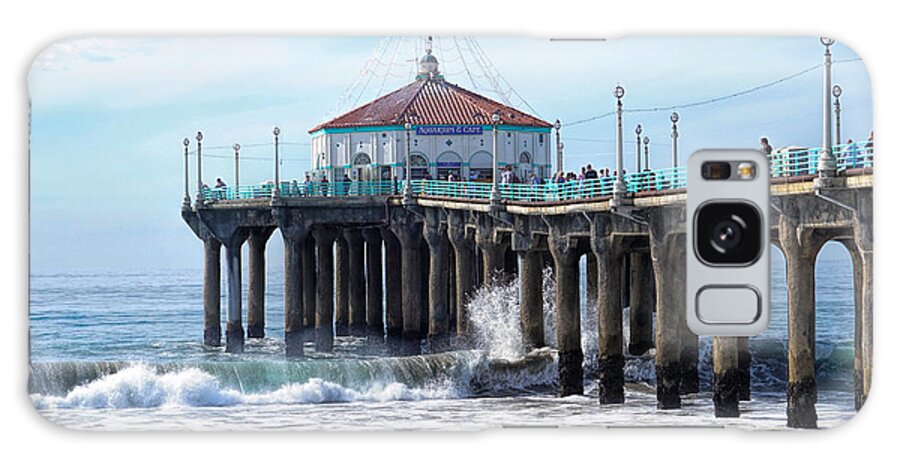 Manhattan Galaxy Case featuring the photograph Windy Manhattan Pier by Michael Hope