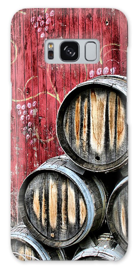 Wine Galaxy Case featuring the photograph Wine Barrels by Doug Hockman Photography