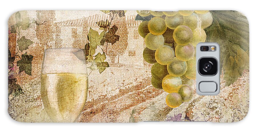  Galaxy Case featuring the painting Wine Country Alsace by Mindy Sommers