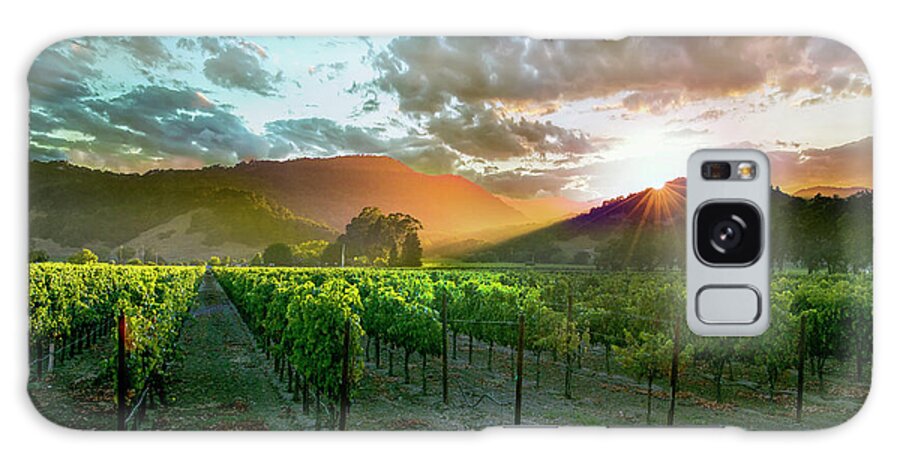 Napa Galaxy Case featuring the photograph Wine Country by Jon Neidert