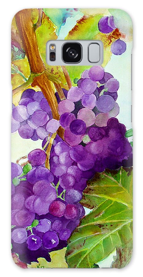Wine Galaxy Case featuring the painting Wine Vine by Karen Fleschler
