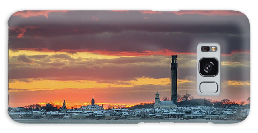Provincetown Galaxy Case featuring the photograph Winter Layers by Ellen Koplow