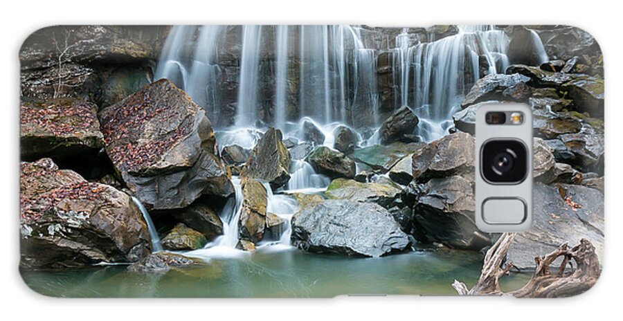 Landscape Galaxy Case featuring the photograph Wolf Creek Falls by Chris Berrier