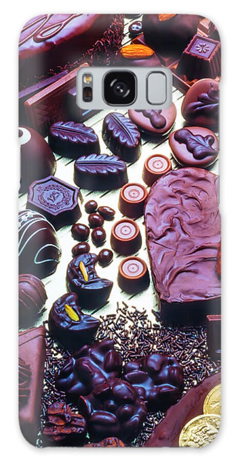 Candy Galaxy Case featuring the photograph Wonderful Assortment Of Chocolate by Garry Gay