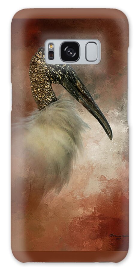 Stork Galaxy Case featuring the photograph Wood Portrait by Marvin Spates