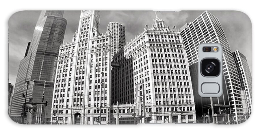 Chicago Galaxy Case featuring the photograph Wrigley Building - Chicago by Jackson Pearson
