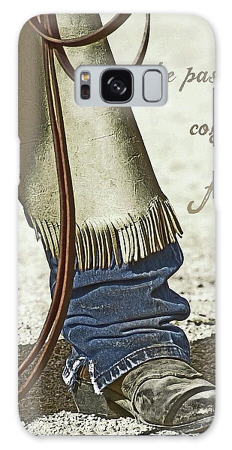 Cowboy Galaxy Case featuring the photograph Wyoming Fierce by Amanda Smith